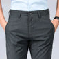 LuxeLine Men’s Linen Tailored Trousers