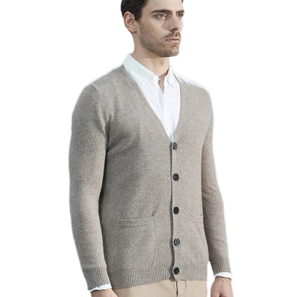 Men’s Merino Wool Knit Cardigan