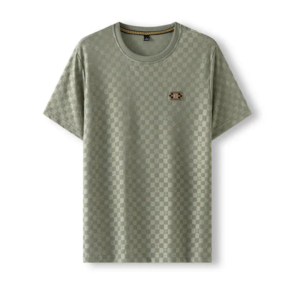 Men’s Classic Round Neck Badge T-Shirt