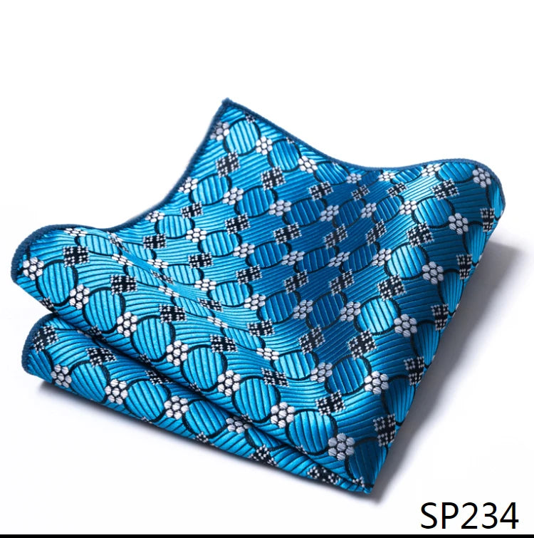 Gentleman’s Floral Elegance Pocket Square
