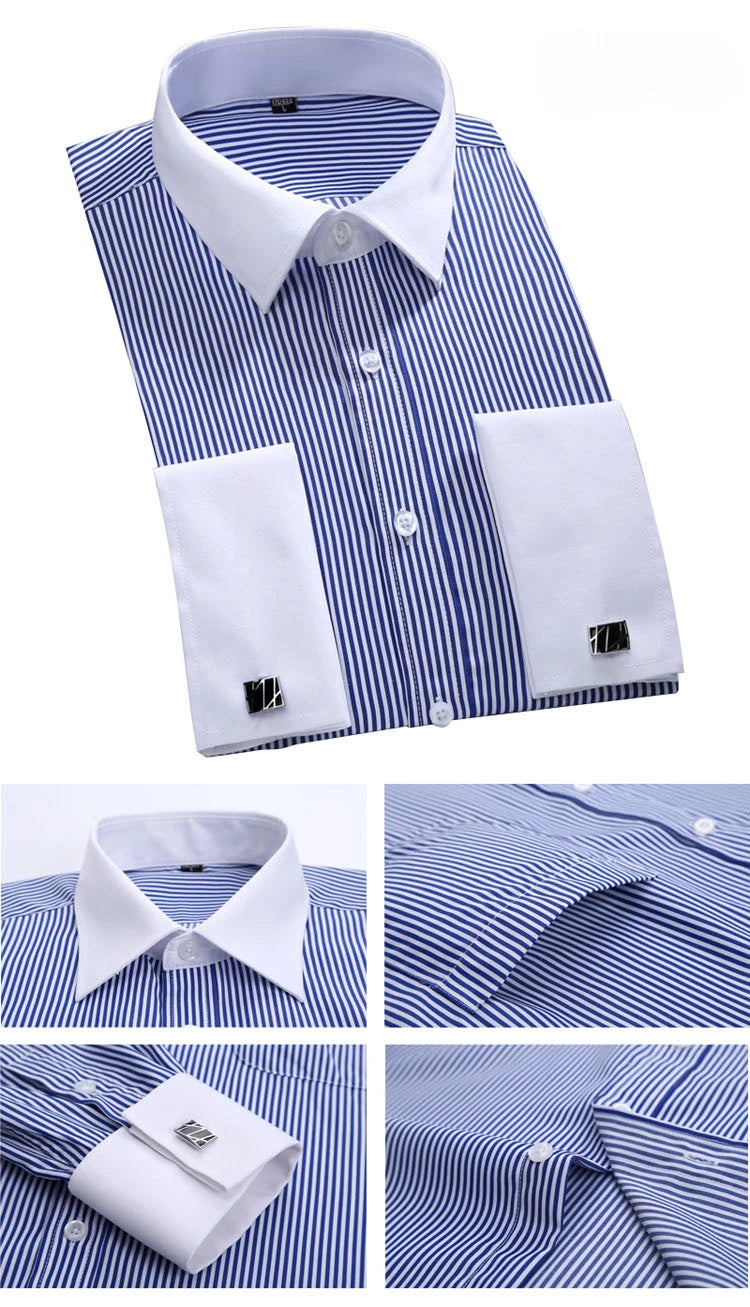 Formal Long Sleeve with Cufflink Detail