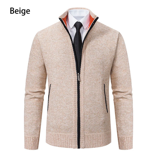 Men’s Knitted Sweater Cardigan – Warm & Comfort