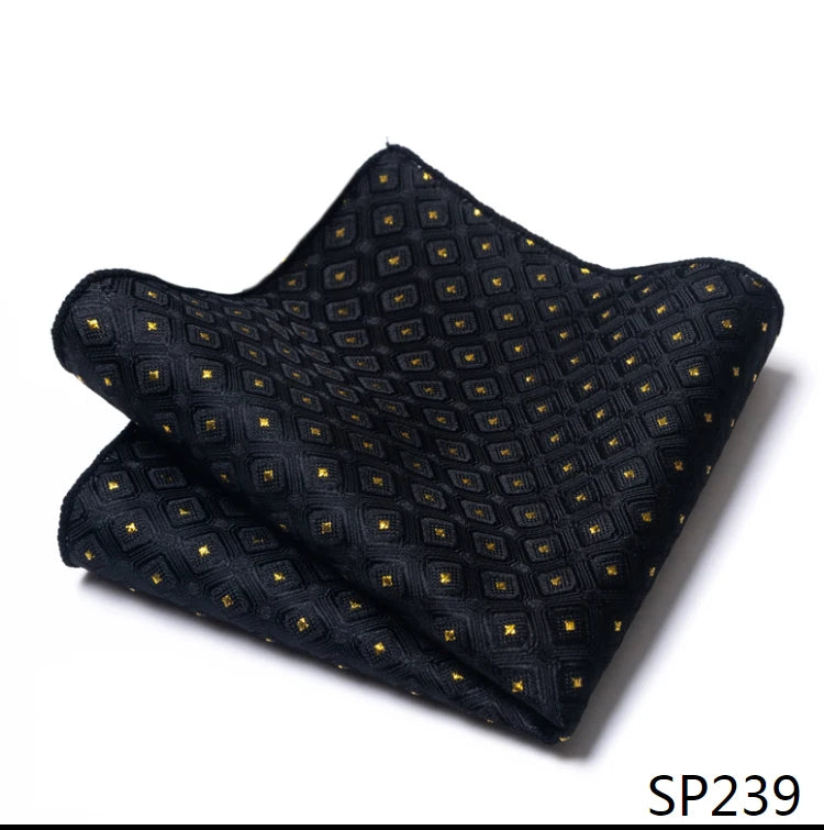 Gentleman’s Floral Elegance Pocket Square