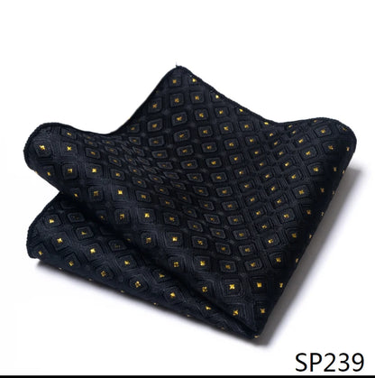 Gentleman’s Floral Elegance Pocket Square