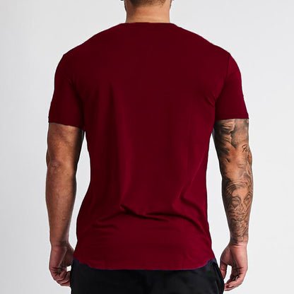 Men’s Summer V-Neck Training T-Shirt