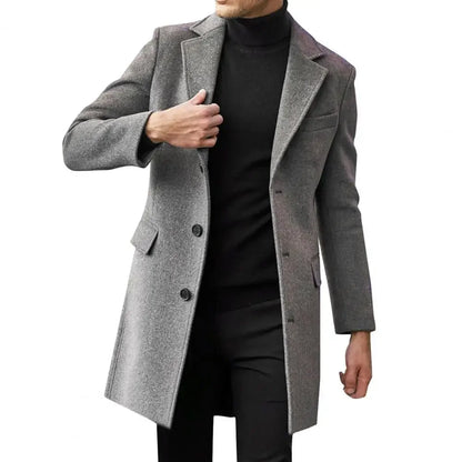 Gentleman’s British Wool Overcoat
