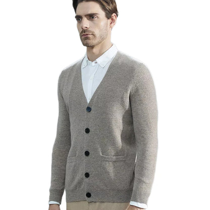 Men’s Merino Wool Knit Cardigan