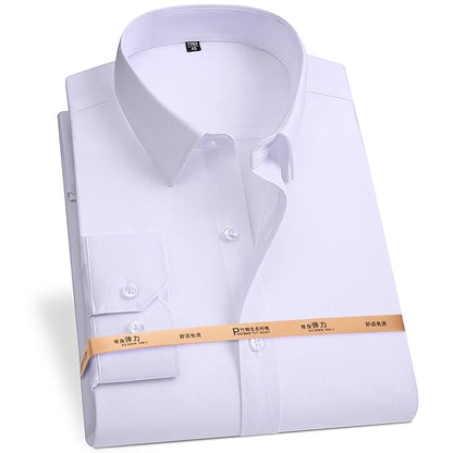Premium Blend Men’s Long Sleeve Business Shirt