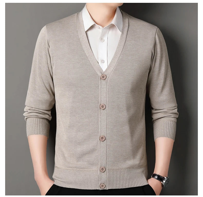 Men’s Seasonal Fleece Cardigan Jacket