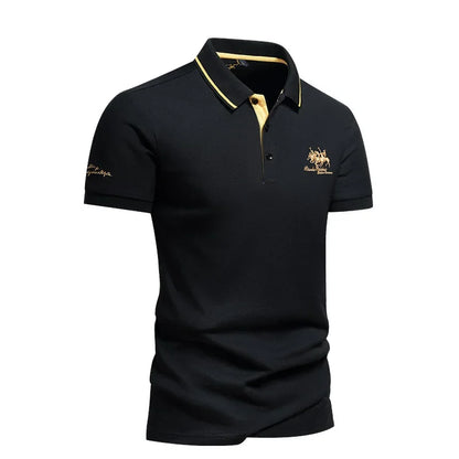 Signature Embroidered Polo – Short Sleeve - Imperial