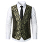 Stripped Elegance Men’s Suit Vest