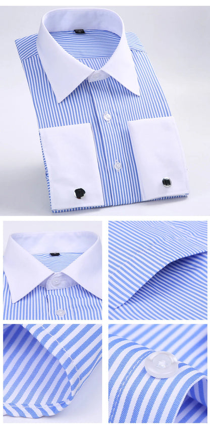 Formal Long Sleeve with Cufflink Detail