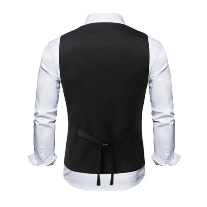 Gentleman’s Choice Black Suit Vest