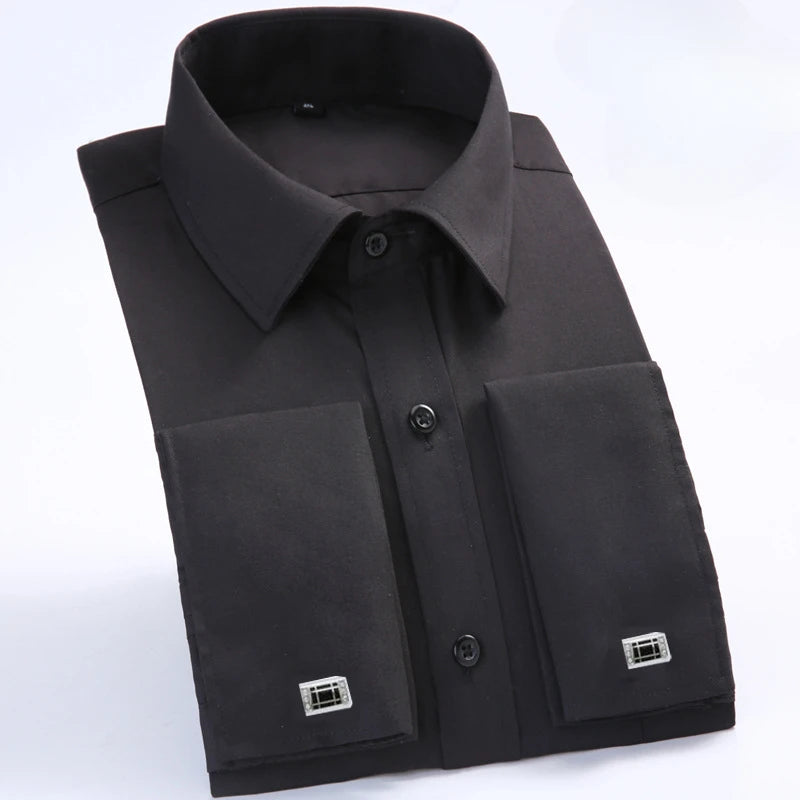 Formal Long Sleeve with Cufflink Detail