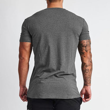 Men’s Summer V-Neck Training T-Shirt