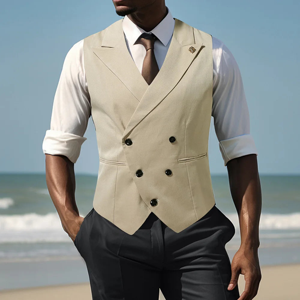 Gentleman’s Choice Black Suit Vest