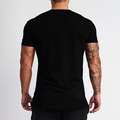Men’s Summer V-Neck Training T-Shirt