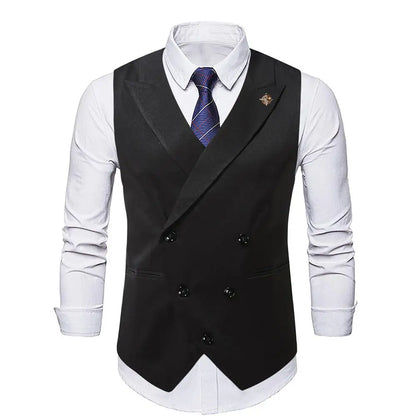 Gentleman’s Choice Black Suit Vest