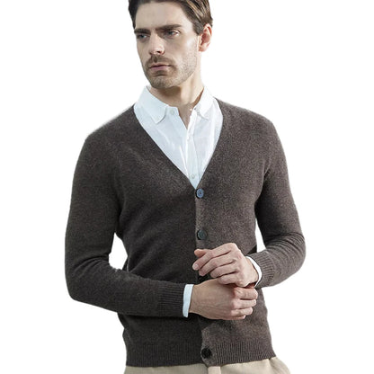 Men’s Merino Wool Knit Cardigan