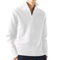 Warm Long-Sleeve Turtleneck Pullover