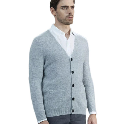 Men’s Merino Wool Knit Cardigan