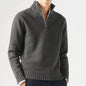Warm Long-Sleeve Turtleneck Pullover