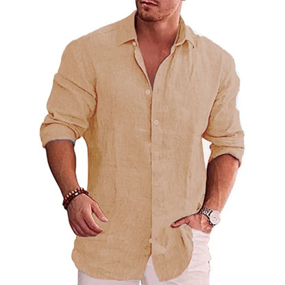 NaturFit Cotton Linen Shirt