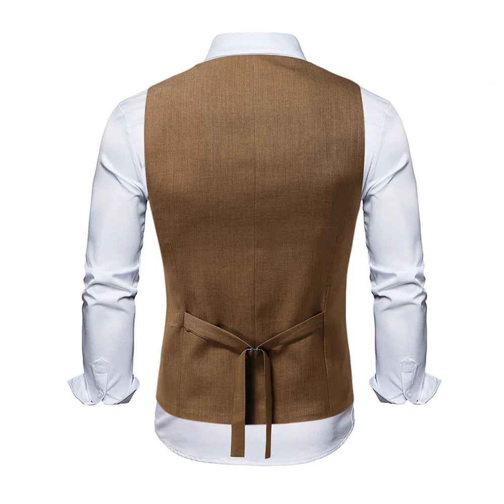 Gentleman’s Choice Black Suit Vest