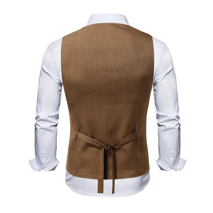 Gentleman’s Choice Black Suit Vest