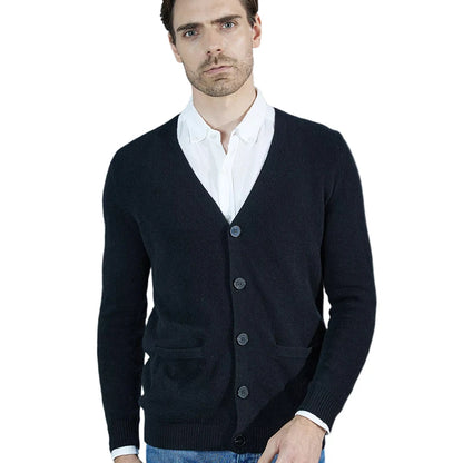 Men’s Merino Wool Knit Cardigan