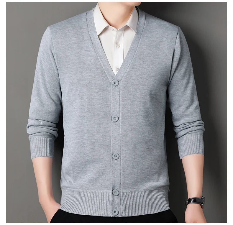 Men’s Seasonal Fleece Cardigan Jacket