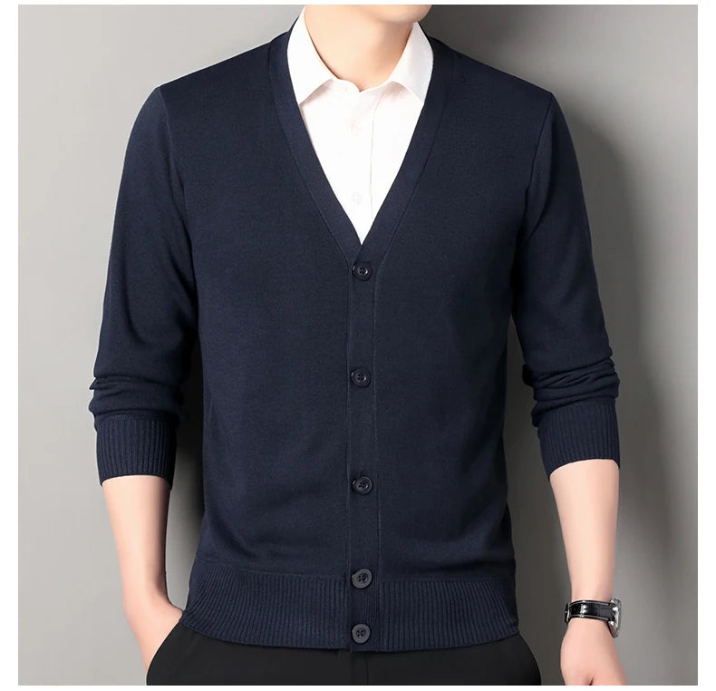 Men’s Seasonal Fleece Cardigan Jacket