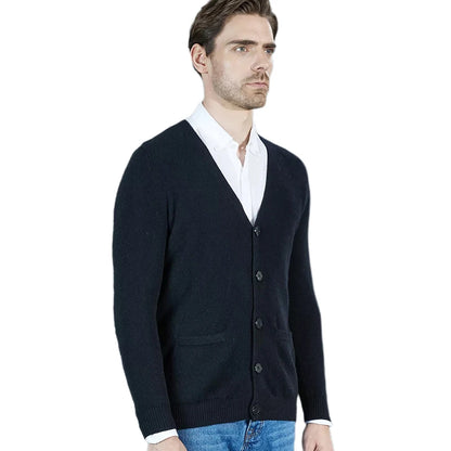 Men’s Merino Wool Knit Cardigan