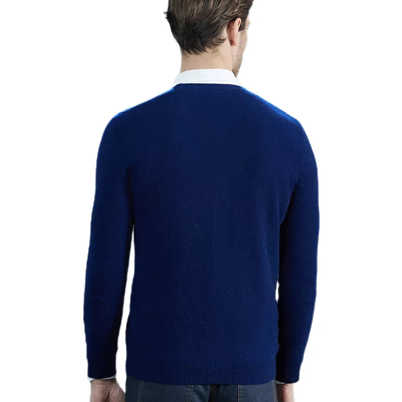Men’s Merino Wool Knit Cardigan