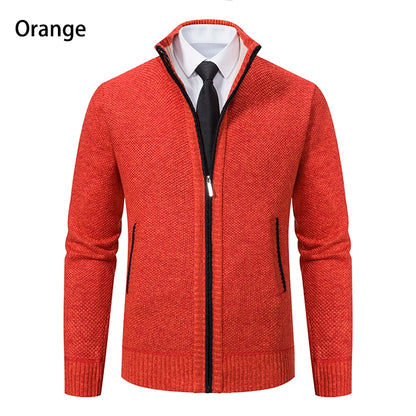Men’s Knitted Sweater Cardigan – Warm & Comfort - Imperial