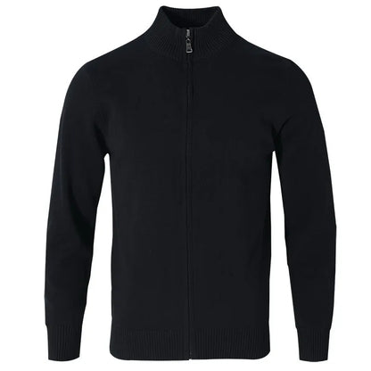 Premium Cotton Zipper Cardigan