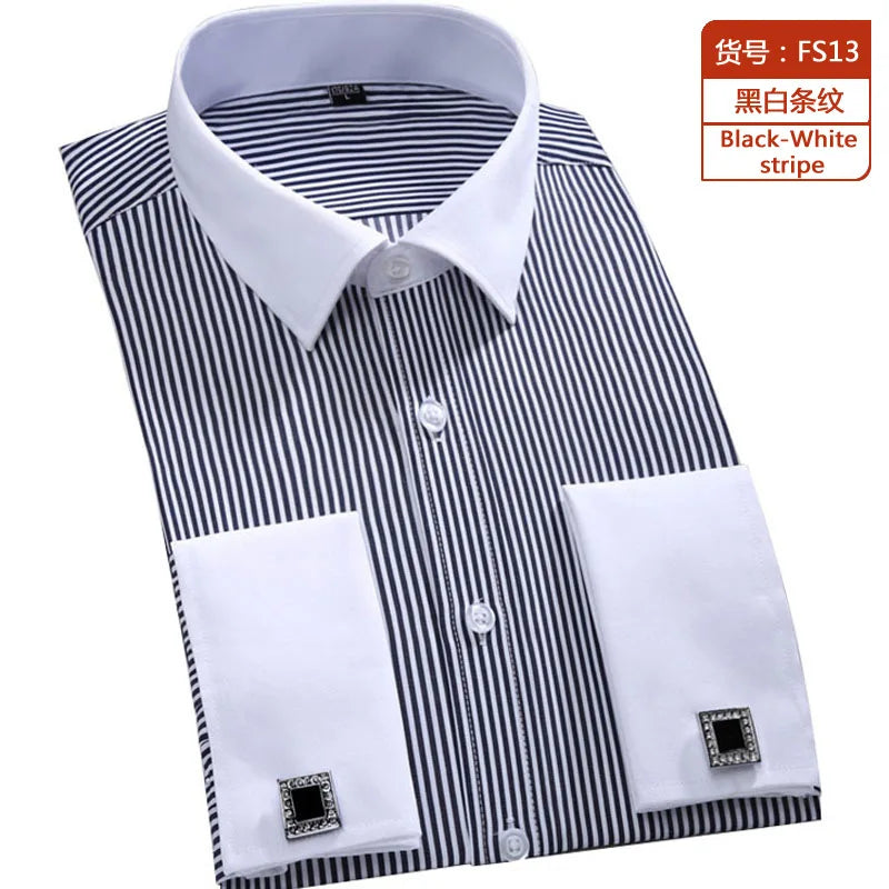 Formal Long Sleeve with Cufflink Detail