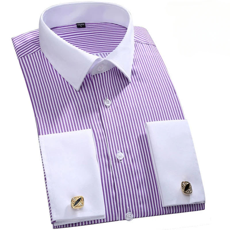 Formal Long Sleeve with Cufflink Detail