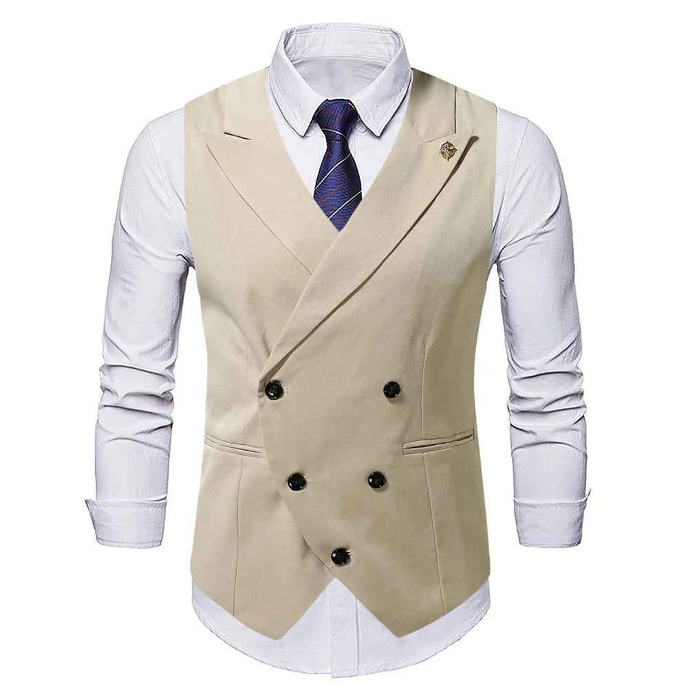 Gentleman’s Choice Black Suit Vest
