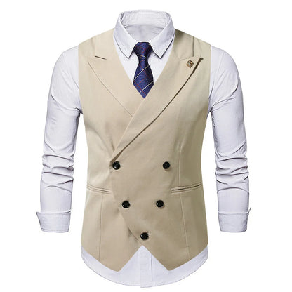 Gentleman’s Choice Black Suit Vest