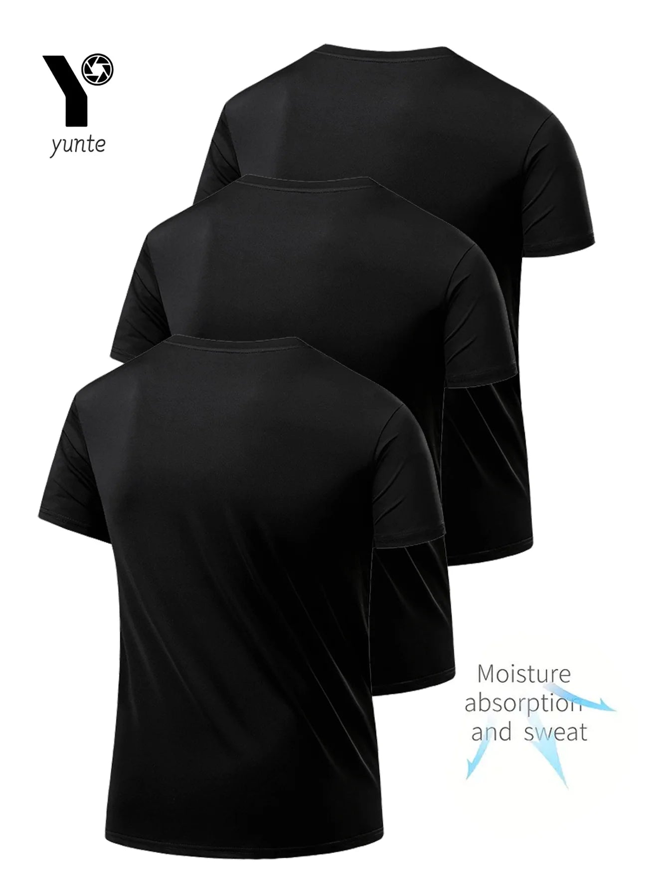 AirFlow Breathable Training Tee – 3 Pieces