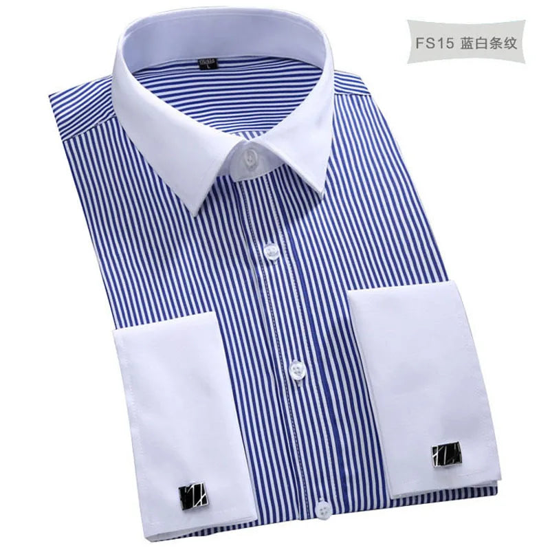 Formal Long Sleeve with Cufflink Detail