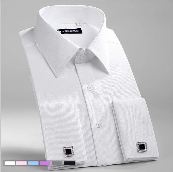 Formal Long Sleeve with Cufflink Detail