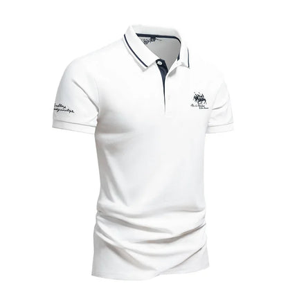 Signature Embroidered Polo – Short Sleeve - Imperial