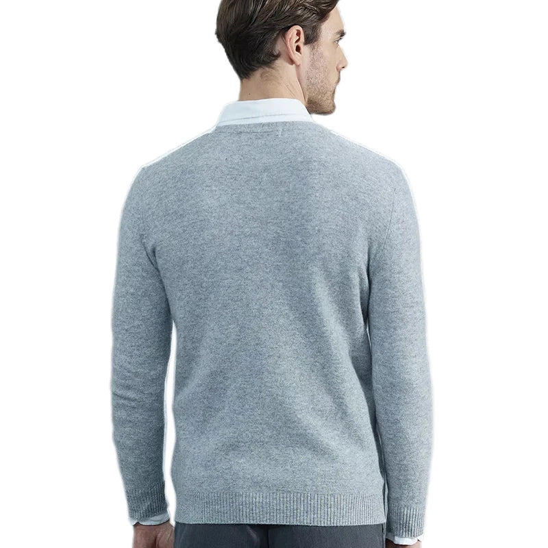 Men’s Merino Wool Knit Cardigan
