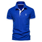 Men’s Slim Polo Shirt – Breathable Embroidered Design
