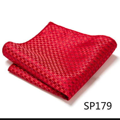 Blush Heritage – Classic Silk Office Pocket Square