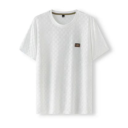 Men’s Classic Round Neck Badge T-Shirt