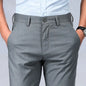 LuxeLine Men’s Linen Tailored Trousers