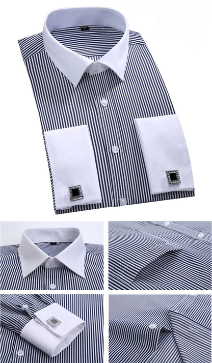 Formal Long Sleeve with Cufflink Detail